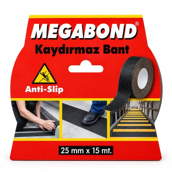 25mm x 15 Metre Zemin Kaydırmaz Bant - 3