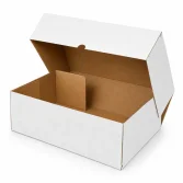 25x16x10cm E-Commerce Cargo Box - White - 1