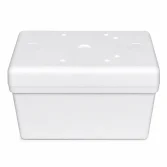 25*17*14,5 cm Styrofoam Ice Cream Box - 0.5Kg. - 4