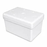 25*17*14,5 cm Styrofoam Ice Cream Box - 0.5Kg. - 1