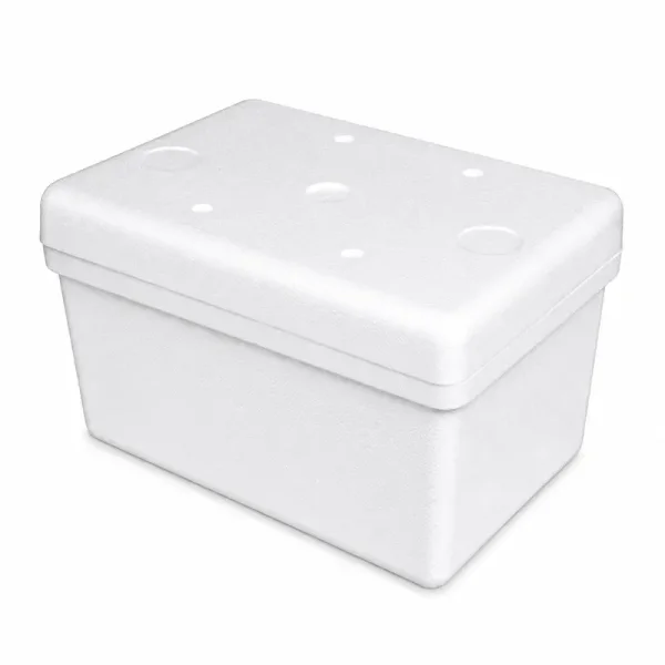 25*17*14,5 cm Styrofoam Ice Cream Box - 0.5Kg. - 1