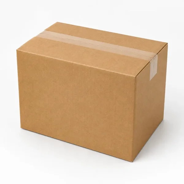 25x17x20cm Box of Long Glasses with Separator - Kraft - Kolicim (1)
