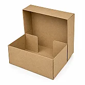 25x20x10cm E Ticaret Kutusu - 1,6 Desi Kutu - 4 Nokta Kutu - Kraft - 1