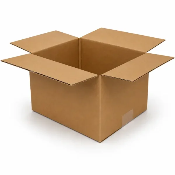 25x20x15cm Single Corrugated Box - Kraft - Kolicim (1)