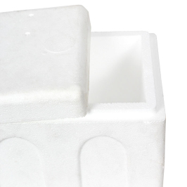 25*20*17,5 cm Strafor Dondurma Kutusu - 1Kg. - 1