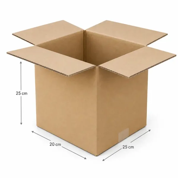 25x20x25cm Double Corrugated Box - 3