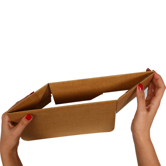 26x12x7,5cm Kutu - 0,8 Desi Kutu - Kilitli Kutu - Kraft - 4