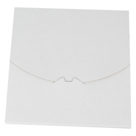 27x27x3,5cm Kutu - 0,9 Desi Kutu - Tişört Kargo Kutusu - Beyaz - 2