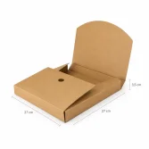 صندوق كرافت - صندوق شحن تيشيرت - 0,9 ديسي - صندوق سم 27×27×3,5 - 3