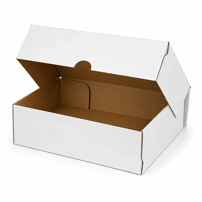 27x24x8cm E Ticaret Kutusu - 1,7 Desi Kutu - 4 Nokta Kutu - Beyaz - 3