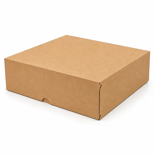 27x24x8cm E Ticaret Kutusu - 1,7 Desi Kutu - 4 Nokta Kutu - Kraft - Kolicim (1)