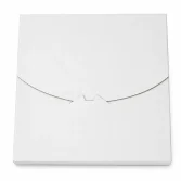 27x27x3.5cm T-Shirt Cargo Box - White - 3