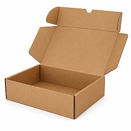 28x14x6cm Kutu - 1 Desi Kutu - Kilitli Kutu - Kraft - 1