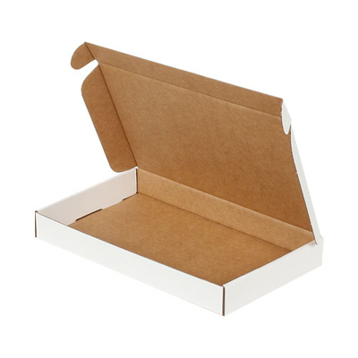 28x16x3.5cm Locked Box - White - Thumbnail