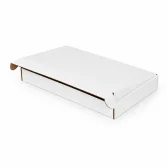 28x16x3.5cm Locked Box - White - 2