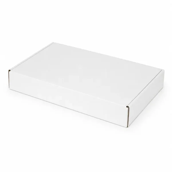28x16x3.5cm Locked Box - White - 3