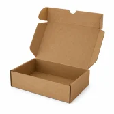 28x18x7cm Kutu - 1 Desi Kutu - Kilitli Kutu - Kraft - 1