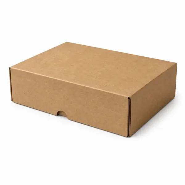 28x18x7cm Kutu - 1 Desi Kutu - Kilitli Kutu - Kraft - Kolicim (1)