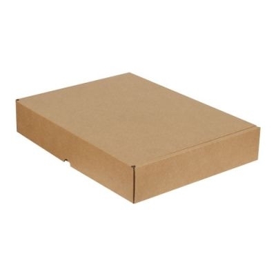 28x20x12cm Box - 2 Desi Boxes - Ziplock Box - Kraft - Thumbnail