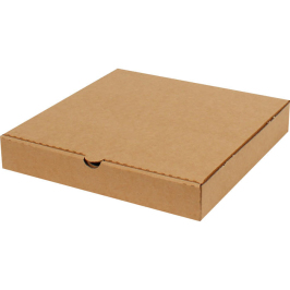 28x28x4,5cm Pizza Box - Kraft - Thumbnail