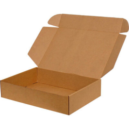 30x20x5cm Kutu - 1 Desi Kutu - Kilitli Kutu - Kraft - 1