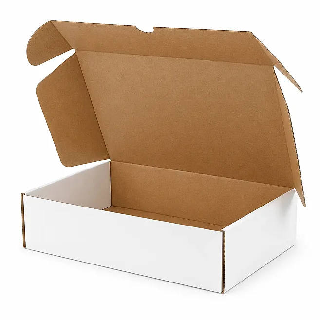 30x20x10cm Box - 2 Desi Box - Locked Box - White - 1