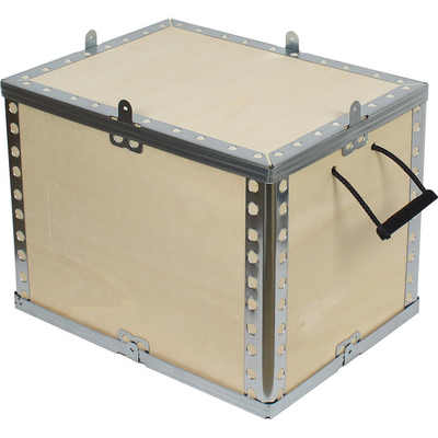 30x20x20cm Wooden Cargo Box - Thumbnail