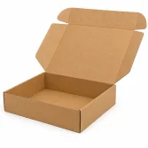 30x20x5cm Kutu - 1 Desi Kutu - Kilitli Kutu - Kraft - 1