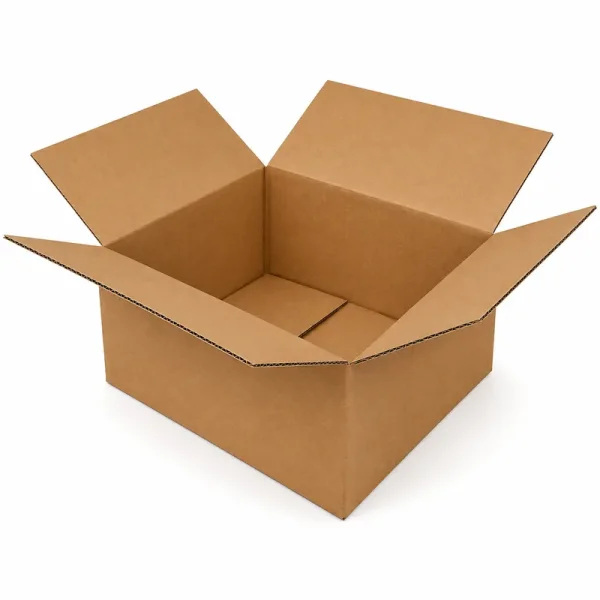 30x25x12cm Single Corrugated Box - Kraft - 1