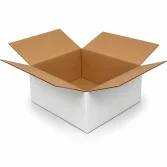 30x25x12cm Koli - 3 Desi Koli - Tek Oluklu Koli - Beyaz - 2