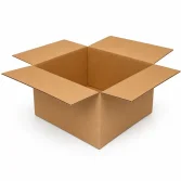 30x25x15cm Single Corrugated Box - Kraft - 3