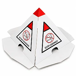 Pallet Top Stacking Warning Card – 30x30cm - 3