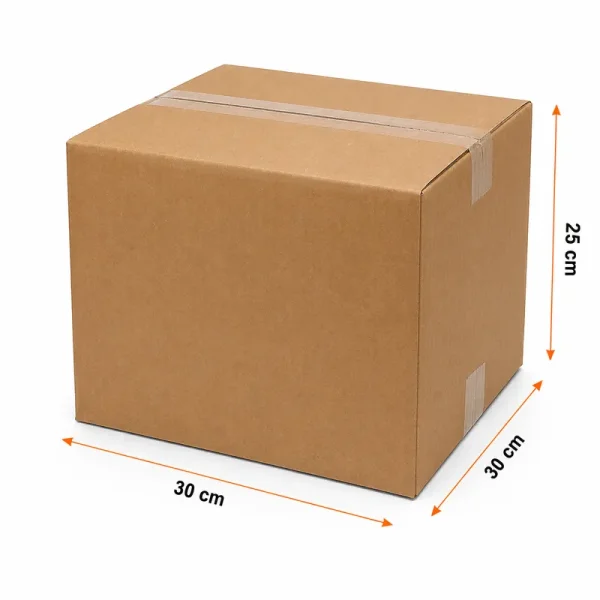 30x30x25cm Double Corrugated Box - Kolicim (1)