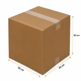 30x30x30cm Double Corrugated Box - 2