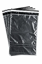 30x37+5cm Transparent Black Poly Mailer – 100 Pieces - 2