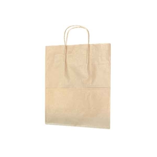 أكياس ورق كرافت مقاس 31×25×12 سم - 25 قطعة - كرافت - 1