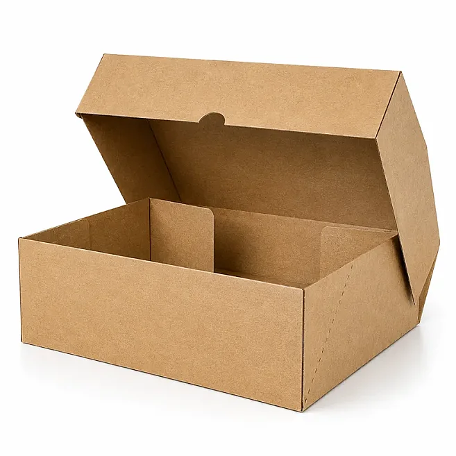 32,5x21,5x11,5cm E Ticaret Kutusu - 3 Desi Kutu - 4 Nokta Kutu - Kraft - 1