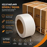 32mm Lifli Kompozit Çember - Beyaz - 2