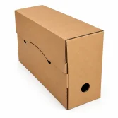 32x12x24cm Box - 3 Desi Box - Archive Box - Kraft - 1