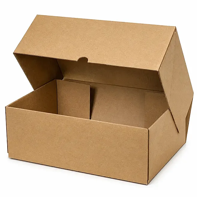 32x22x16cm E Ticaret Kutusu - 4 Desi Kutu - 4 Nokta Kutu - Kraft - 1