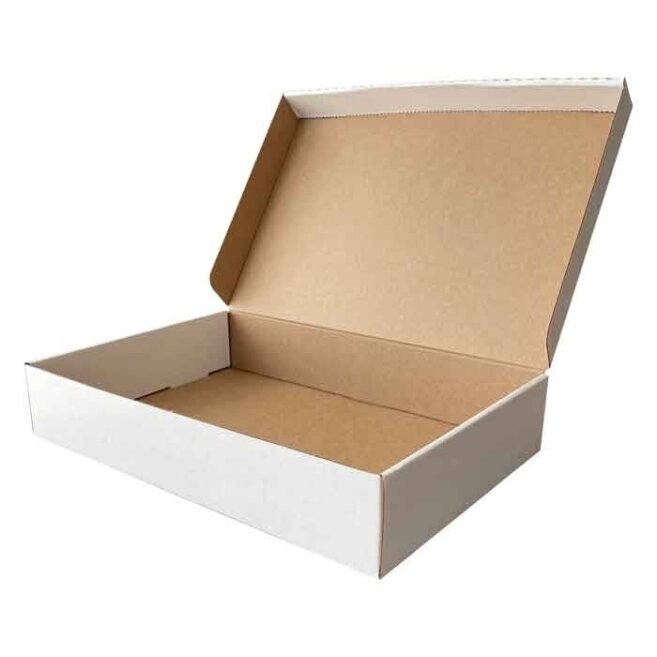 صندوق 32*22*6 سم - صندوق ديسي 1.4 - أبيض - Kolicim