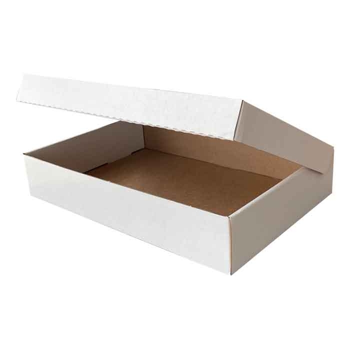 32x22x6cm Kutu - 1,4 Desi Kutu - Kilitli Kutu - Beyaz