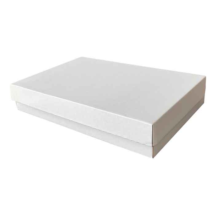 32x22x6cm Kutu - 1,4 Desi Kutu - Kilitli Kutu - Beyaz