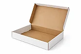 32x22x6cm Kutu - 1,4 Desi Kutu - Kilitli Kutu - Beyaz - 1
