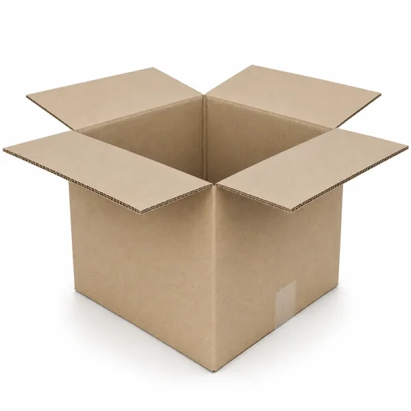 32x32x24.5cm Double Corrugated Box - White - 1