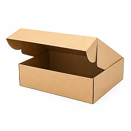 32x32x8cm Kutu - 3 Desi Kutu - Kilitli Kutu - Kraft - 1
