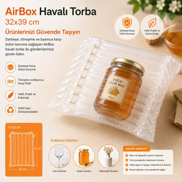 32x39cm Airbox Havalı Torba - Kolicim (1)