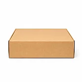 33,5x33,5x8cm Kutu - 3 Desi Kutu - Kilitli Kutu - Kraft - 2