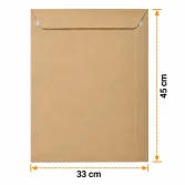 33x45cm Kraft Zarf - 25 Adet - 4