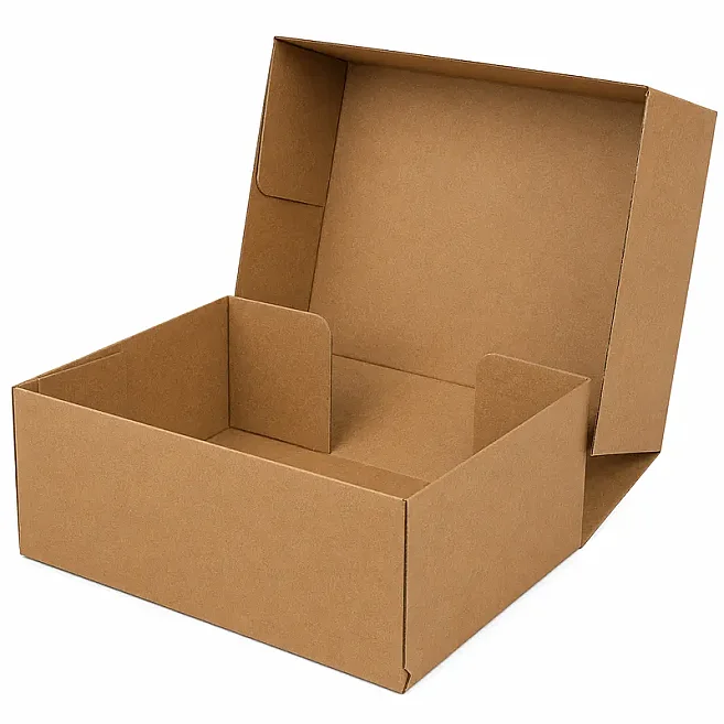 34x26x18cm E Ticaret Kutusu - 5 Desi Kutu - 4 Nokta Kutu - Kraft - 1